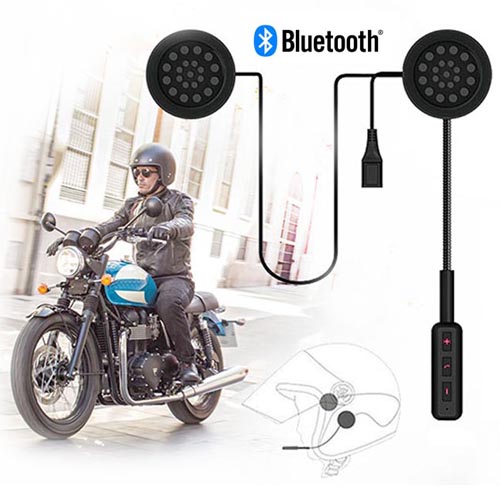 Auriculares Bluetooth Casco Moto MH01 - Goufit